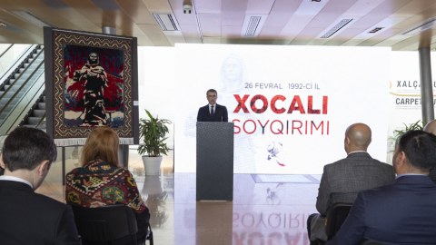 &ldquo;AzerGold&rdquo; və Milli Xalça Muzeyi Xocalı soyqırımı ilə bağlı anım tədbiri keçirib