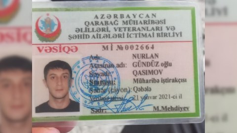 Müharibə veteranı nadir xəstəliyə tutulub - Köməyə ehtiyacı var