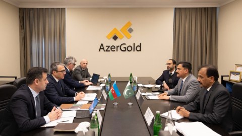 “AzerGold” Pakistan şirkətinin nümayəndələri ilə görüşüb - FOTO
