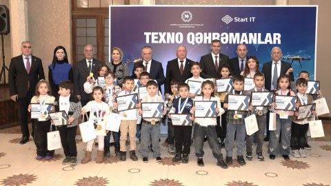 Şəhid övladları üçün “Texno Qəhrəmanlar” master-klası keçirilib