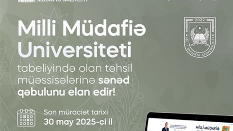Milli Müdafiə Universitetinə sənəd qəbulu başladı - VİDEO