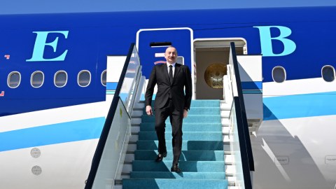 İlham Əliyev Türkiyədə səfərdədir