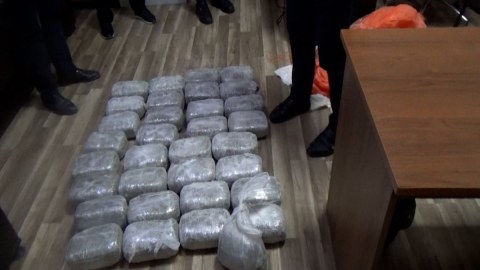 Bakıda 35 kq narkotik dövriyyədən çıxarıldı - VİDEO