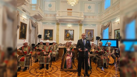 “Türkdilli ölkələrin milli musiqi alətləri” kitabı təqdim olundu - FOTOLAR