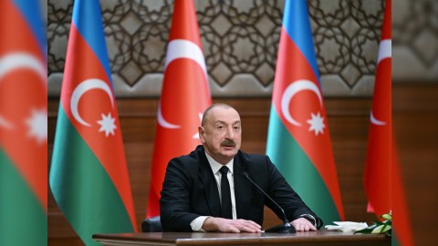 İlham Əliyev Türkiyə səfərindən paylaşım etdi