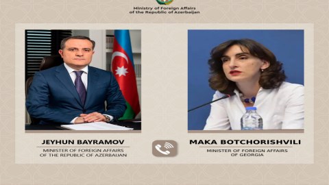 Bayramov həmkarı ilə regional məsələlərdən danışdı