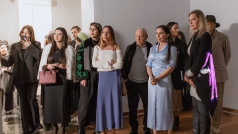 Leyla və Arzu Əliyevalar&nbsp;&ldquo;Xəyal etmək azadlığı&rdquo; sərgisində
