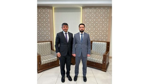 Azərbaycan diplomatı Suriya XİN rəhbərinin köməkçisi ilə görüşdü