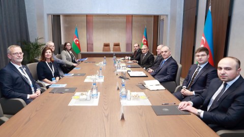 DTX rəisi Beynəlxalq Komissiyanın baş direktoru ilə görüşdü
