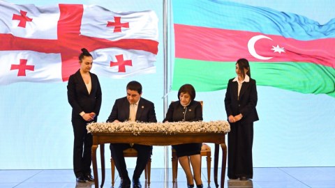 Azərbaycanla Gürcüstan arasında saziş imzalandı