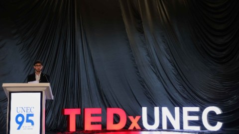 UNEC-in 95 illik yubileyinə həsr olunan TEDx konfransı keçirilib - FOTOLAR