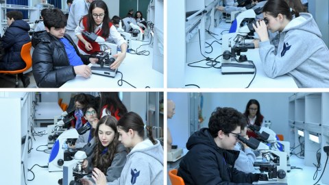 &ldquo;Oxbridge Academy&rdquo;nin şagirdləri BMU-da ekskursiyada olublar