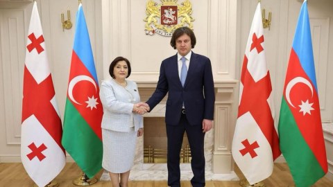 Sahibə Qafarova Gürcüstanın Baş naziri regional məsələləri müzakirə etdi