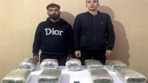 İrandan 10 kq narkotik keçirmək istədilər