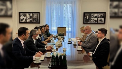 Türk Mədəniyyəti və İrsi Fondunun prezidenti Polşada...