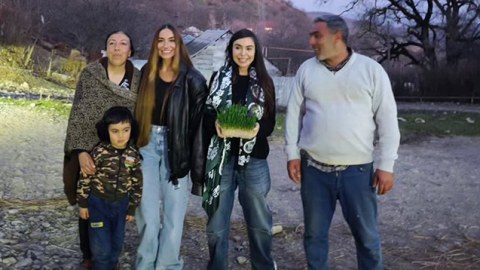 Leyla və Arzu Əliyevalar İsmayıllıda - FOTOLAR