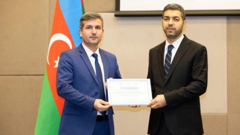 İri Şəhərlərin Birləşmiş Su Təchizatı Xidməti təltif edildi - FOTOLAR