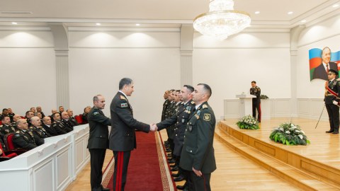 Daxili Qoşunların hərbçiləri təltif edildi - FOTO