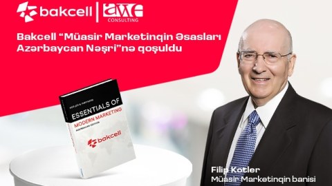 &ldquo;Bakcell&rdquo; &ldquo;Müasir Marketinqin Əsasları Azərbaycan Nəşri&rdquo;nə&nbsp;qoşulub