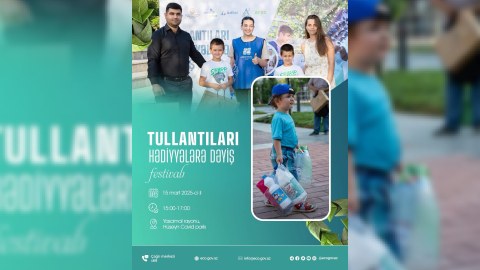 “Tullantıları hədiyyələrə dəyiş” festivalı keçiriləcək