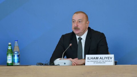 İlham Əliyev sülh müqaviləsindən danışdı: "Əksər hissəsi razılaşdırılıb"