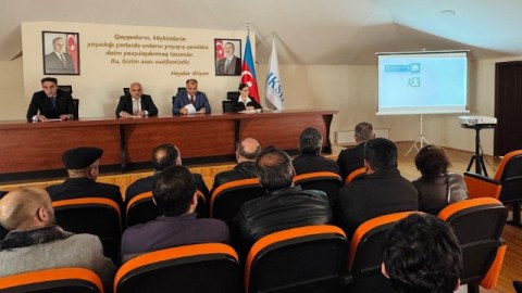 Keçmiş məcburi köçkünlər mina təhlükəsi ilə bağlı maarifləndirildi - FOTOLAR
