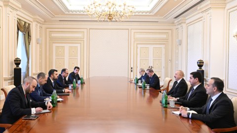İlham Əliyev Bolqarıstanın xarici işlər nazirini qəbul edib