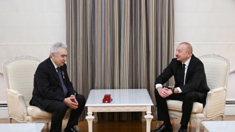 İlham Əliyev daha bir qəbul keçirdi