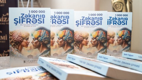 “1000000 Zəkanın Şifrəsi” kitabının təqdimatı oldu