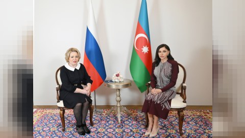 Mehriban Əliyeva Matviyenko ilə görüşdü&nbsp;
