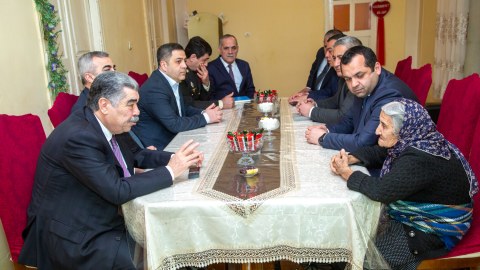 Salyanda Milli Qəhrəmanı Nazim Babayevin xatirəsi yad edilib - FOTO