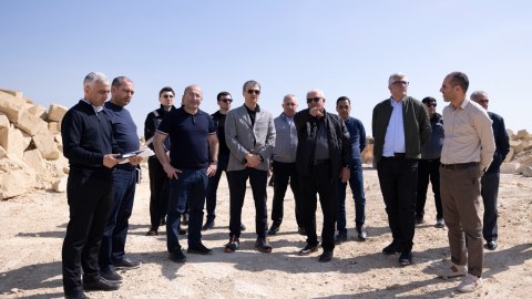 “AzerGold” və DMXEİA-nın rəhbərliyi yataqlara baxış keçirib - FOTO