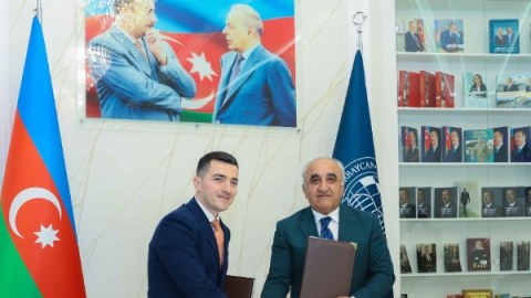 UNEC ilə Bakı Fond Birjası arasında memorandum imzalanıb - FOTOLAR