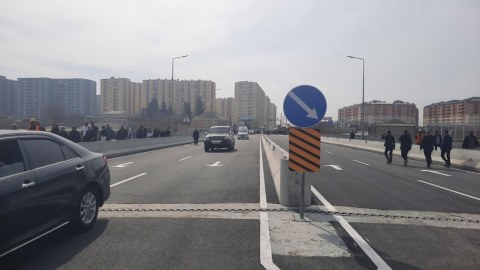 Saray körpüsü açıldı