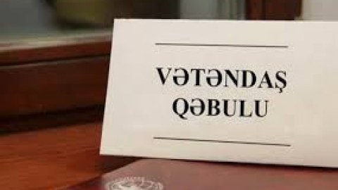 Apreldə məmurların vətəndaş qəbulu CƏDVƏLİ
