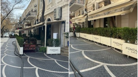 Fəvvarələr meydanında qanunsuz zəbtetmənin qarşısı alındı