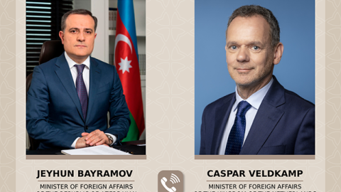Bayramov həmkarı ilə nədən danışdı - DETALLAR