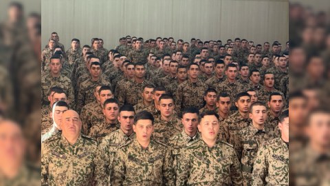 Hərbi Prokurorluq işçiləri bayramda hərbi hissələrdə olublar