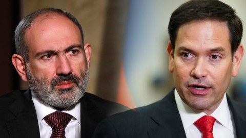 Paşinyan Rubio ilə danışıqlar apardı