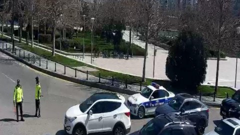 Atatürk prospekti bağlandı