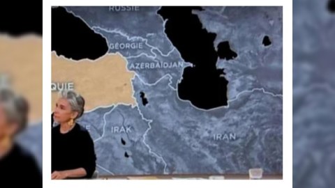 Fransa kanalı Ermənistanı xəritədən sildi