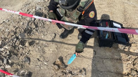 Bakıda hərbi sursat tapıldı