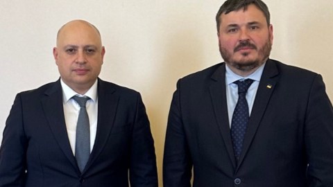 Ukrayna səfiri Samir Şərifovla görüşdü