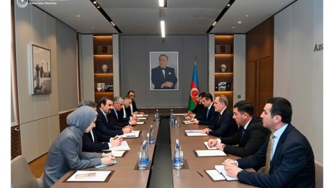 Ceyhun Bayramov Sənayi ilə bir arada - Görüşün DETALLARI