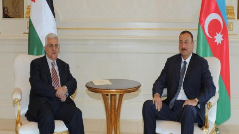 Mahmud Abbas Azərbaycan liderini təbrik edib