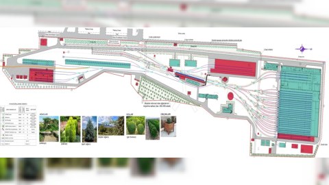 Dərnəgüldəki yeni metro deposunun ətrafında 1000-dək ağac əkiləcək