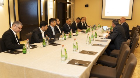 Rəşad Nəbiyev İsraildə şirkət rəhbərləri ilə görüşüb