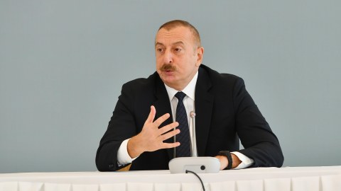 Prezident sülh sazişindən danışdı - "Biz vaxtı itirməli deyilik"