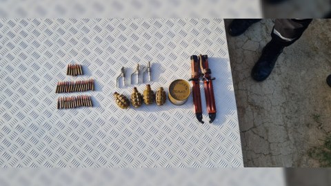 Sarayda əl qumbaraları və partlayıcı qurğular tapıldı