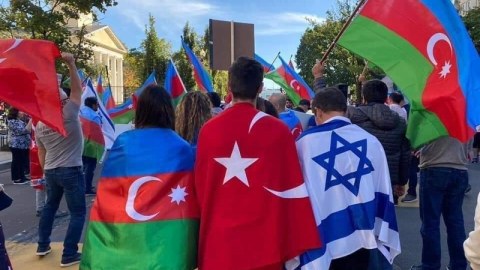 Türkiyə və İsrail rəsmiləri Bakıda - Tarixi GÖRÜŞ